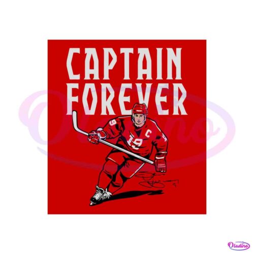 steve-yzerman-captain-forever-svg-graphic-designs-files