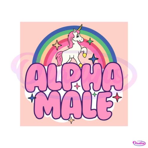 ironic-alpha-male-unicorn-rainbow-svg-cutting-digital-file