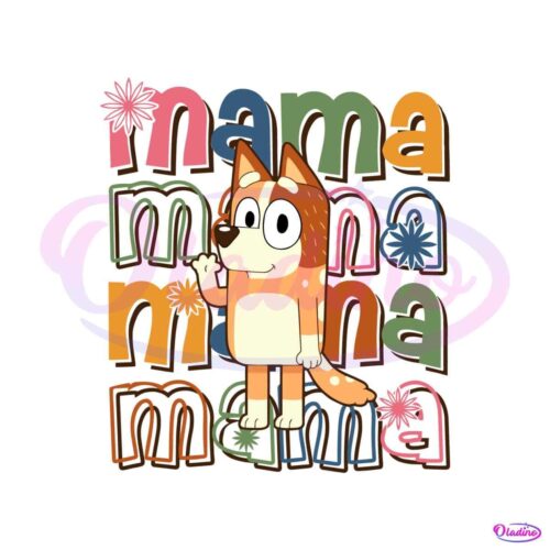 mothers-day-cartoon-character-bluey-mama-svg-cutting-digital-file