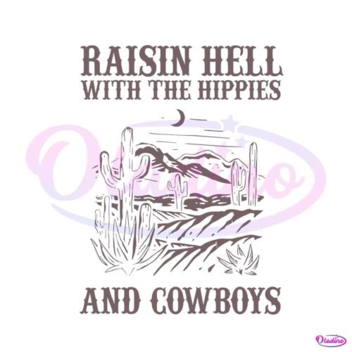 western-raisin-hell-with-the-hippies-vintage-western-cowboy-svg