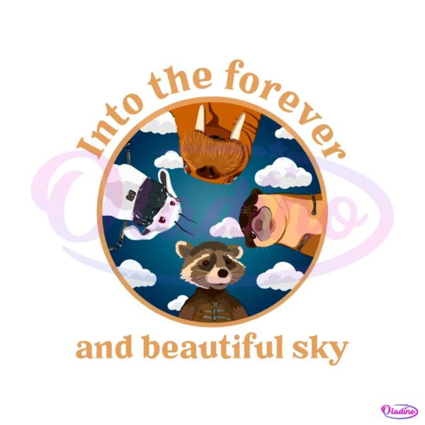 into-the-forever-and-beautiful-rocket-raccoon-and-friends-svg
