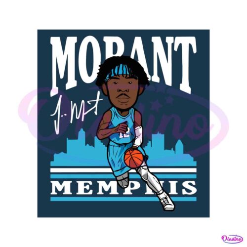 ja-morant-memphis-grizzlies-team-svg-graphic-design-files