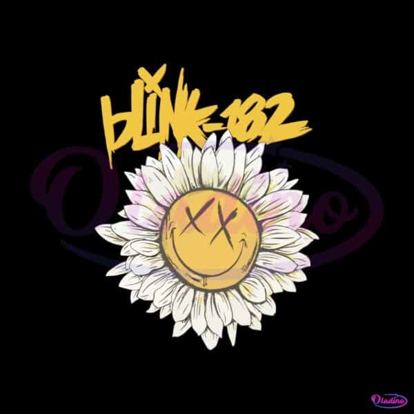 blink-182-classic-rock-daisy-svg-for-cricut-sublimation-files