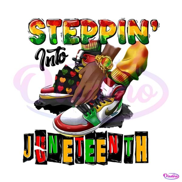 stepping-into-juneteenth-png-silhouette-sublimation-files