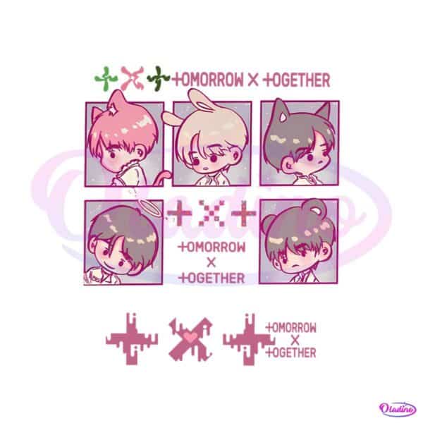 tomorrow-x-together-txt-chibi-fanart-png-silhouette-files