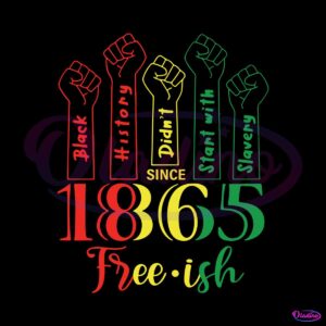 freeish-juneteenth-1865-raise-hand-svg-cutting-files