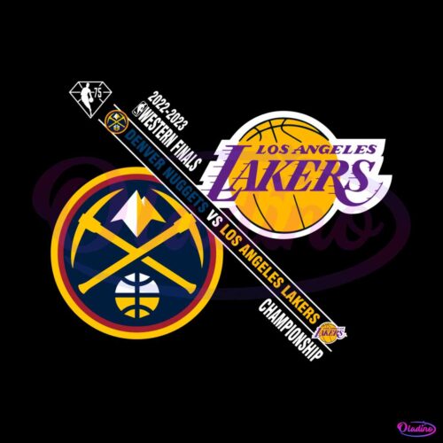 denver-nuggets-and-los-angeles-lakers-2023-western-finals-championship-svg