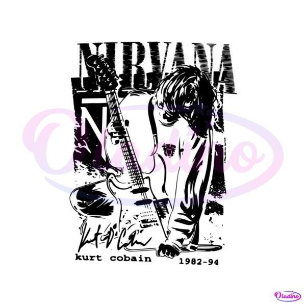 nirvana-kurt-cobain-in-concert-svg-graphic-design-files