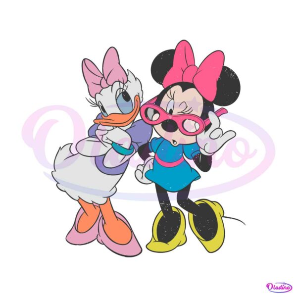 minnie-mouse-and-daisy-duck-best-svg-cutting-digital-files