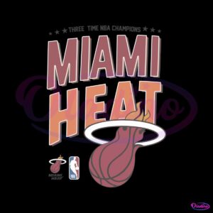 three-time-nba-champions-miami-heat-svg-cutting-file