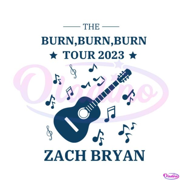 the-burn-burn-burn-tour-zach-bryan-country-music-concert-svg