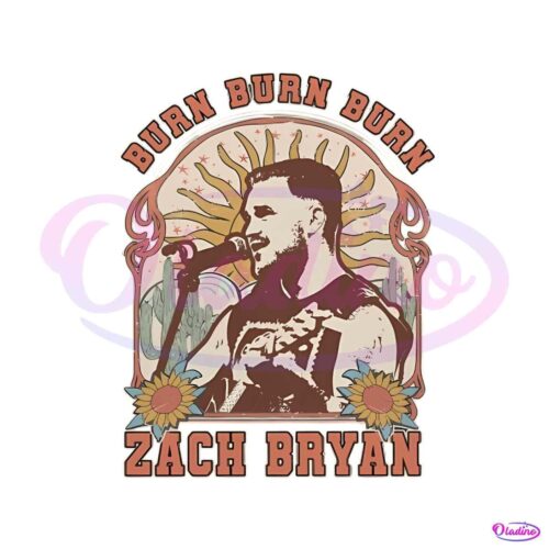 retro-groovy-zach-bryan-burn-burn-burn-2023-tour-png