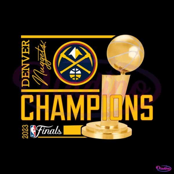 Denver Nuggets Champions NBA Finals 2023 Png Silhouette Files