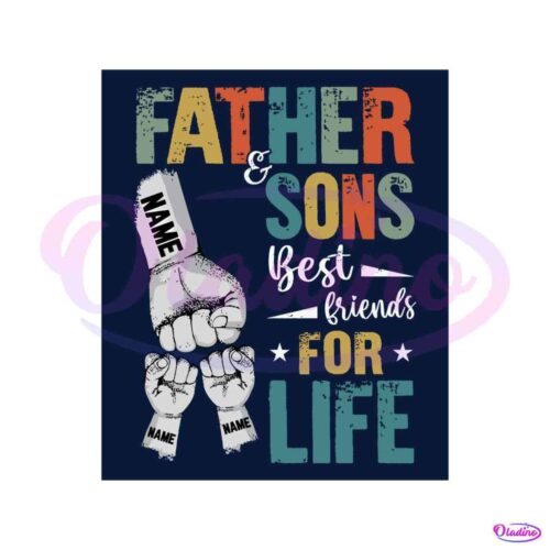 personalized-father-and-son-best-friends-for-life-svg-graphic-design-file