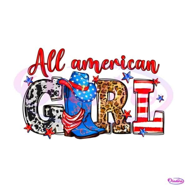 all-american-girl-cowgirl-boots-happy-independence-day-png-files