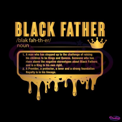 black-father-king-dad-black-lives-matte-svg-graphic-design-file