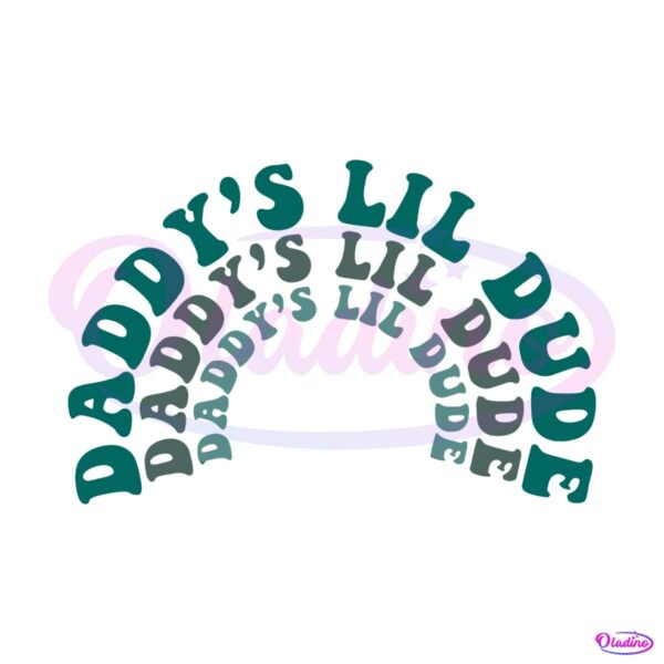 dads-little-dude-retro-dad-lover-svg-graphic-design-files