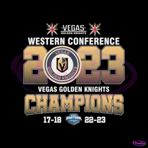 2023-western-conference-champions-vegas-golden-knights-svg