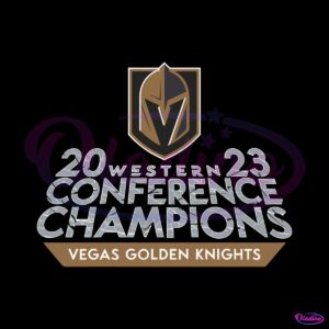 vegas-golden-knights-2023-western-conference-champions-svg