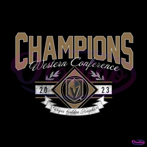 vegas-golden-knights-western-conference-champions-nhl-svg