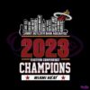 2023-miami-heat-skyline-nba-eastern-conference-champions-svg