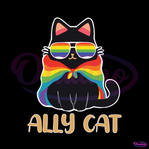 lgbt-ally-cat-be-kind-gay-rainbow-funny-lgbtq-svg-cutting-file