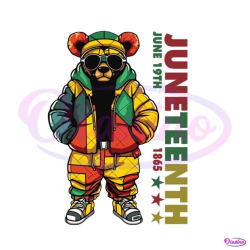 juneteenth-black-hip-hop-teddy-bear-african-american-svg