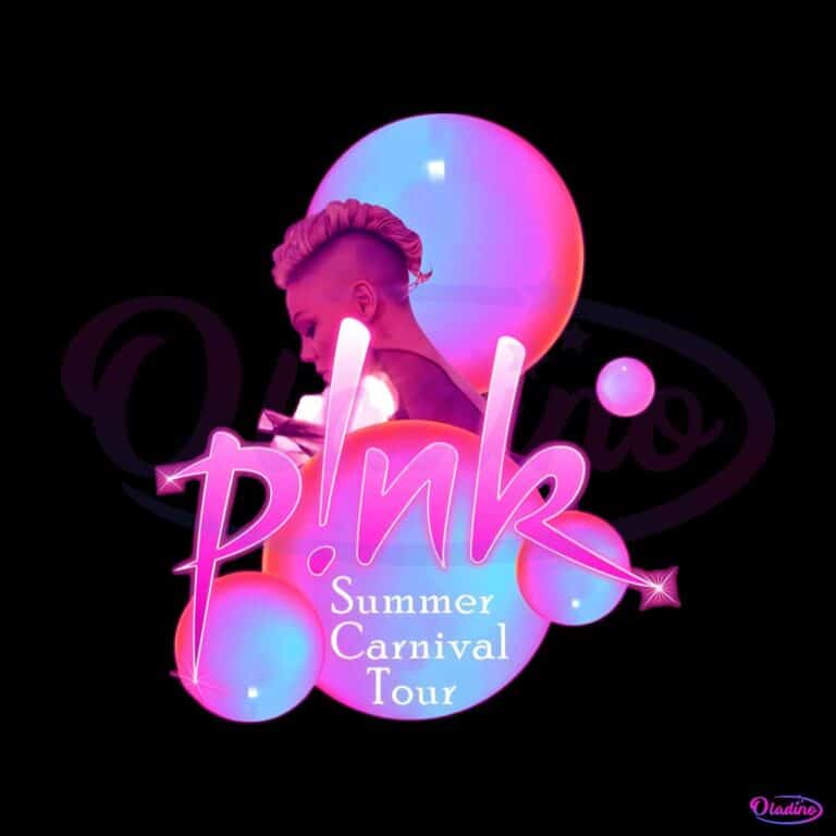 Pink Singer Summer Carnival 2023 PNG Sublimation Design