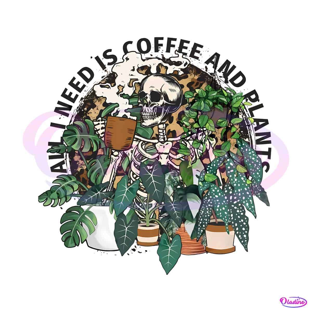 all-i-need-is-coffee-and-plants-funny-skeleton-coffee-lover-png-oladino