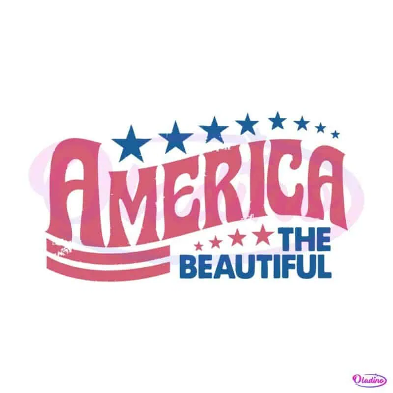 america-the-beautiful-retro-america-svg-graphic-design-files