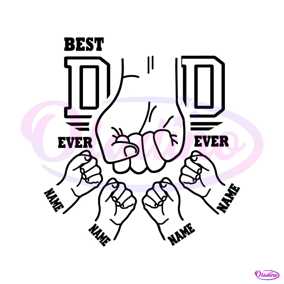 personalized-best-dad-ever-fist-bump-dad-svg-cutting-file