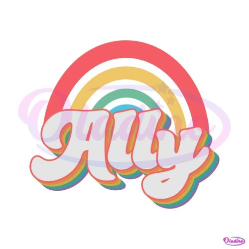 rainbow-ally-retro-pride-best-svg-cutting-digital-files