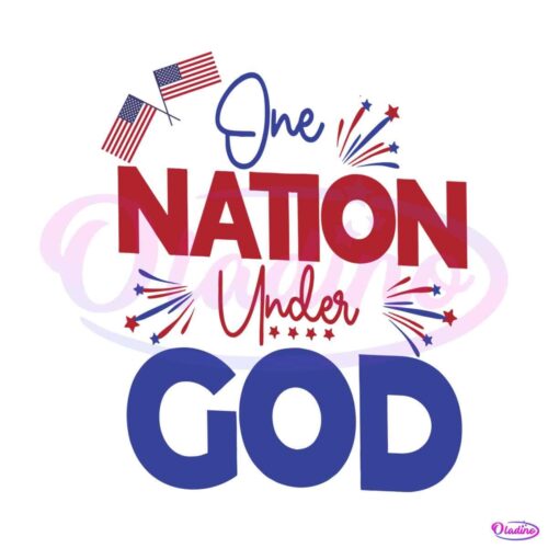 one-nation-under-god-freedom-day-svg-graphic-design-files