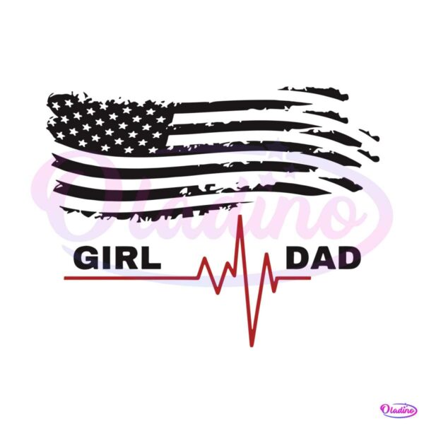 funny-girl-dad-american-flag-pattern-svg-graphic-design-file