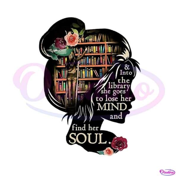 into-the-library-she-goes-to-lose-her-mind-png-silhouette-files