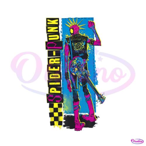 spider-punk-marvel-superhero-png-sublimation-design