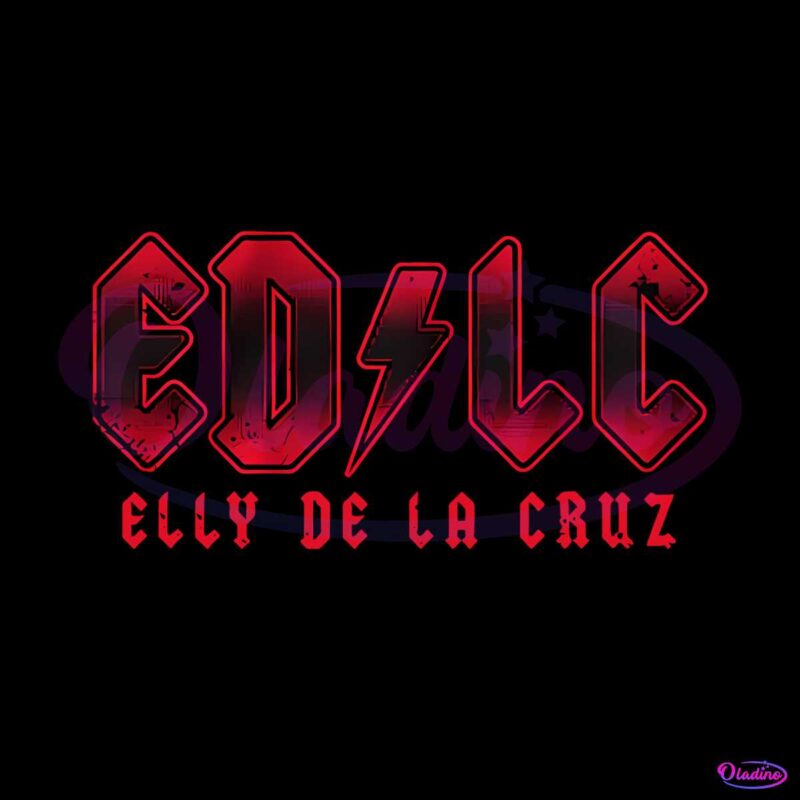 EDLC PNG Elly De La Cruz PNG Sublimation Design