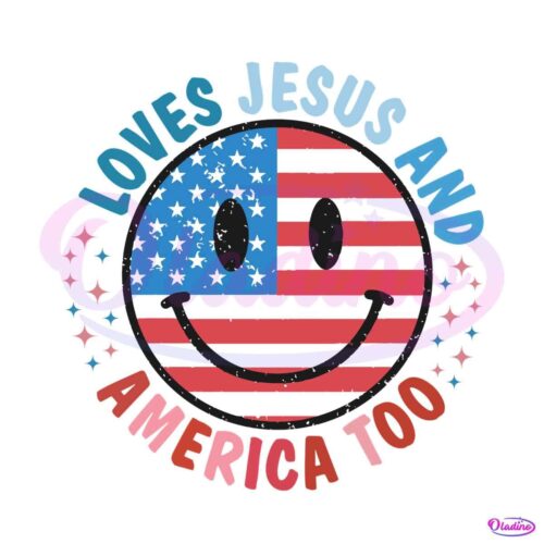 retro-usa-flag-smiley-face-loves-jesus-and-america-too-svg