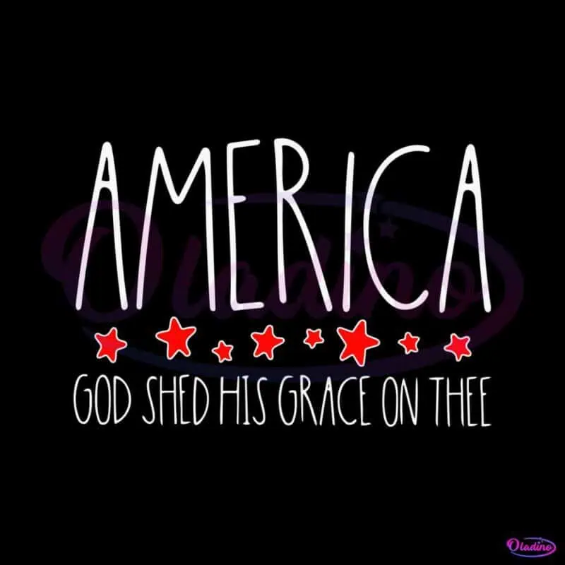 america-god-shed-his-grace-on-thee-svg-cutting-file