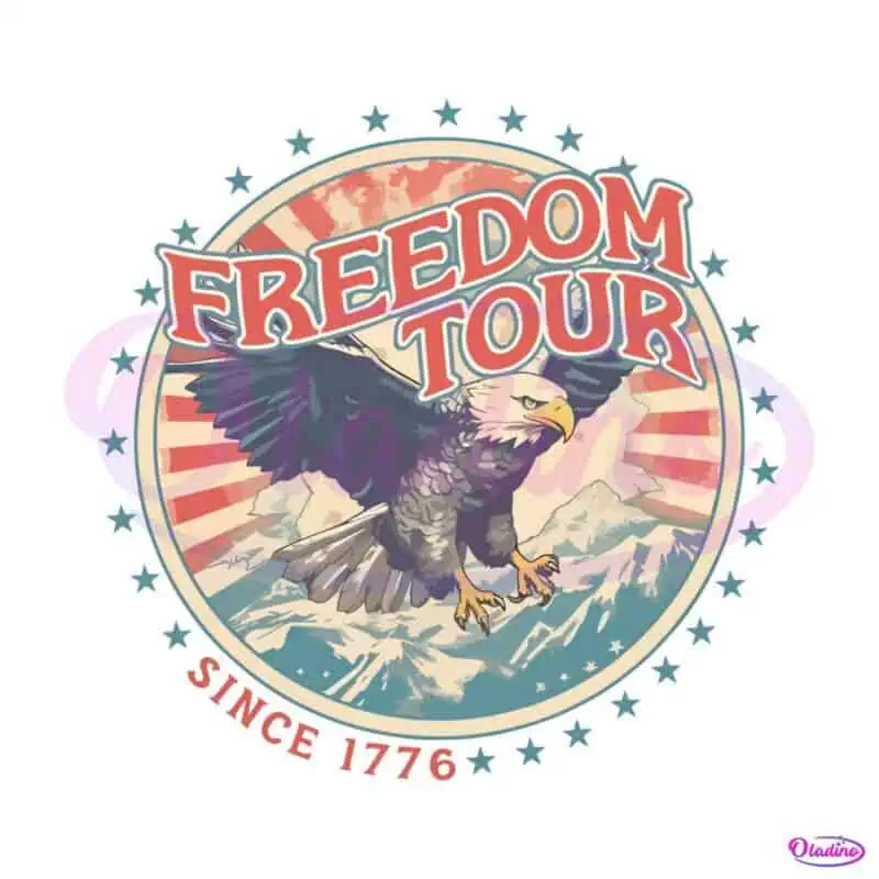 freedom-tour-since-1776-american-bald-eagle-svg-cricut-file