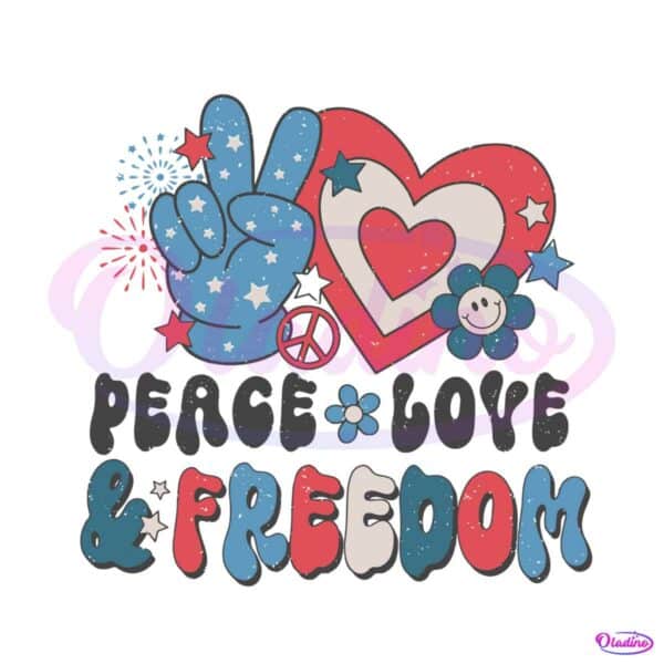 peace-love-freedom-american-flag-svg-graphic-design-file