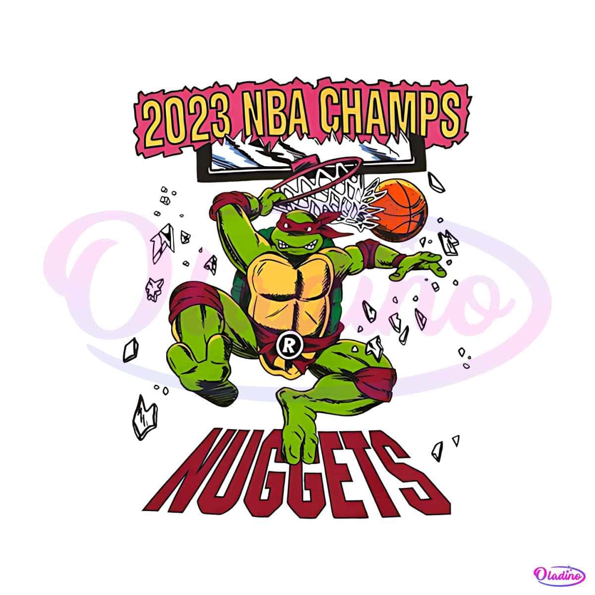 Funny Mickey Mouse Denver Nuggets NBA Champions PNG File