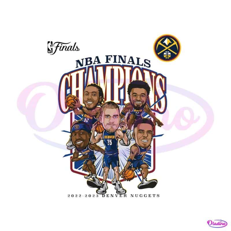 Funny Mickey Mouse Denver Nuggets NBA Champions PNG File