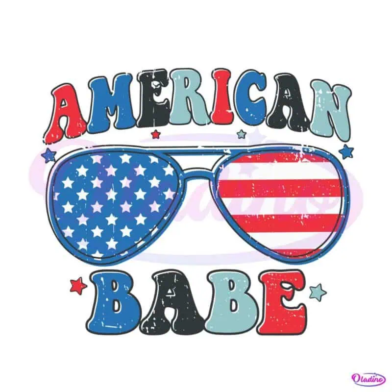 american-babe-4th-of-july-usa-flag-glasses-svg-design-file