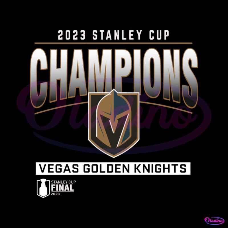 2023 NHL Champions Vegas Golden Knights SVG Cricut Files