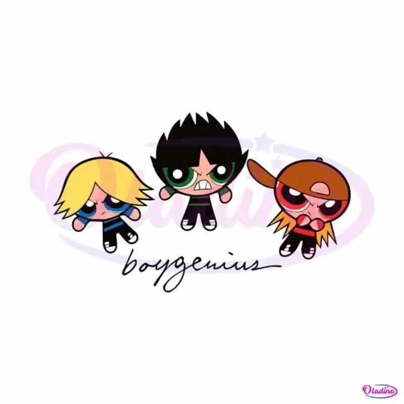 boygenius-band-cute-chibi-svg-rock-band-svg-digital-cricut-file