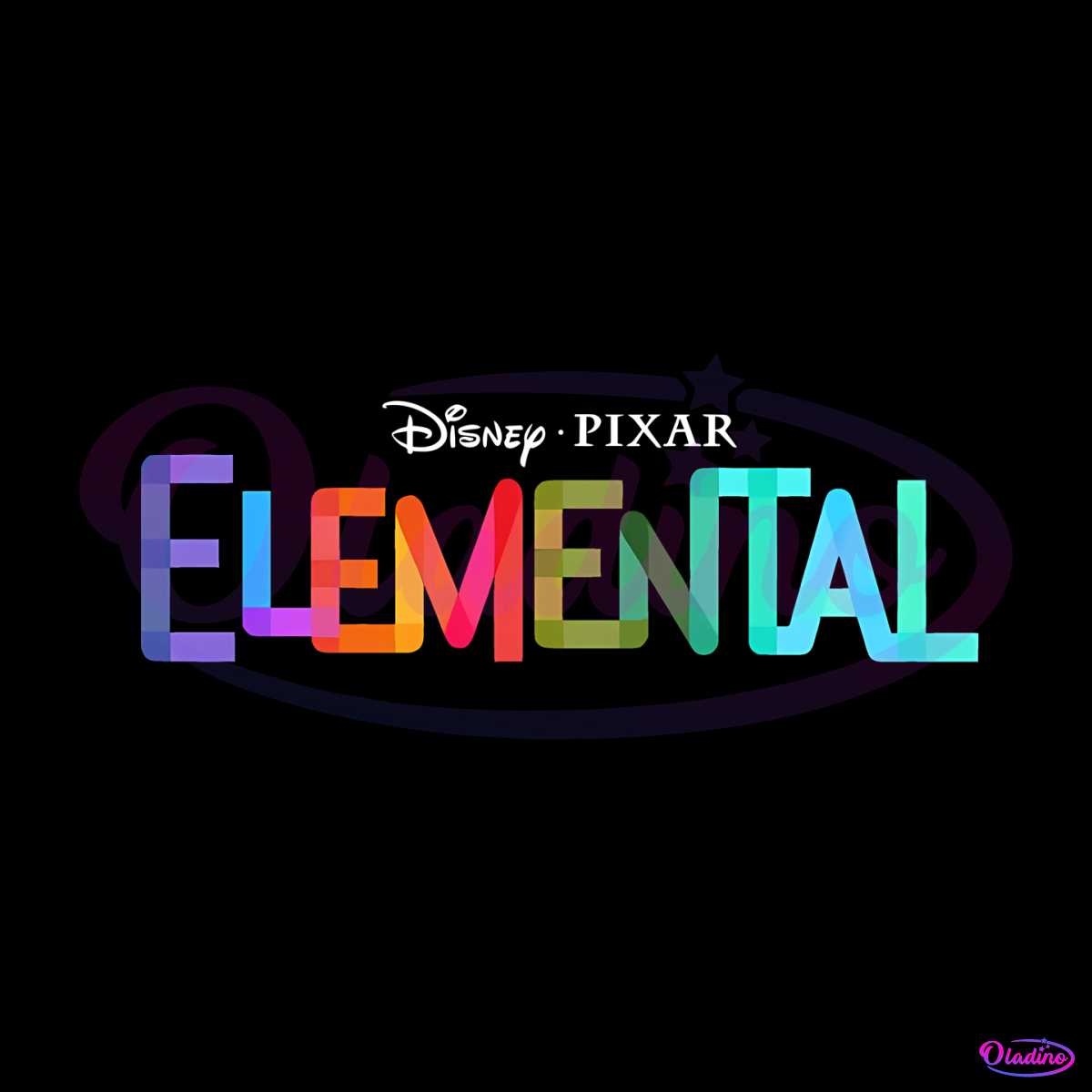 Elemental 2023 Movie Elemental Disney Pixar PNG Silhouette File