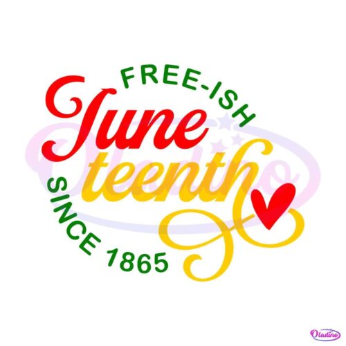 free-ish-juneteenth-since-1865-svg-graphic-design-file