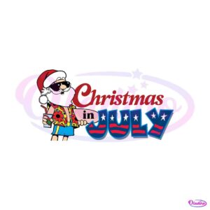 christmas-in-july-tropical-santa-at-the-beach-png-silhouette-file