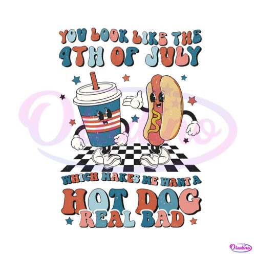 you-look-like-the-4th-of-july-png-funny-hot-dog-png-file